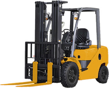 Engine powered forklifts